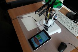 Подъёмный кран на Arduino + Мобильное приложение 